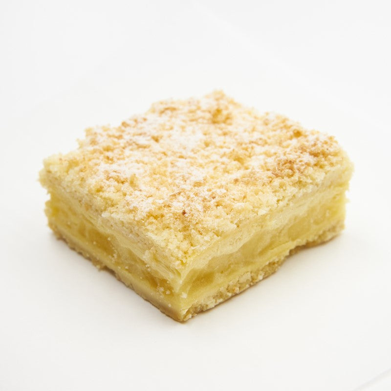 Apple Crumble Custard Slice