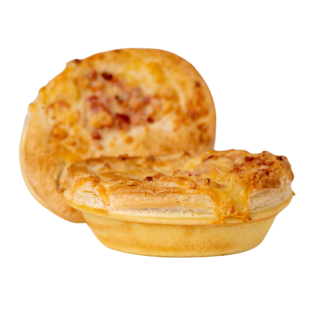 Mince Cheese and Bacon Pie
